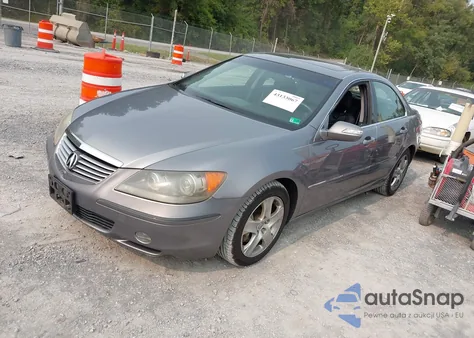 2005 Acura Rl 3.5 из США, поврежденный, VIN JH4KB16545C005296